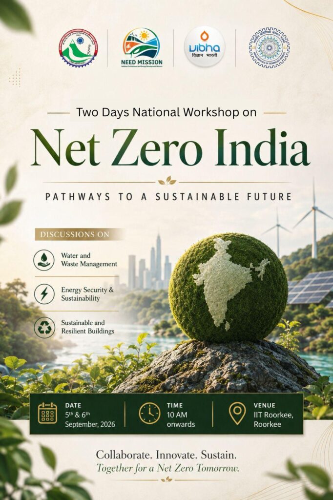 Net Zero India – Two Days Workshop at IIT Roorkee 31